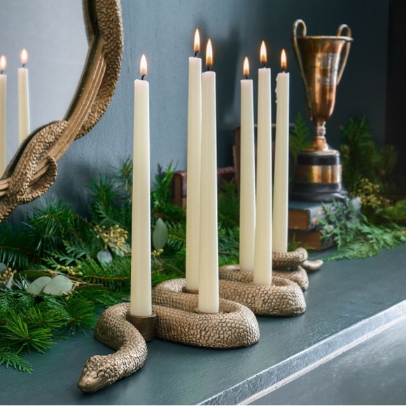 New Pottery Barn Teen Harry Potter Nagini Candelabra 🐍 - Picture 1 of 3